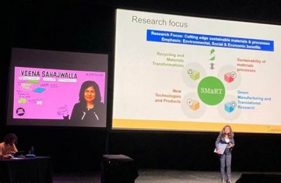 Veena at Social Good Summit