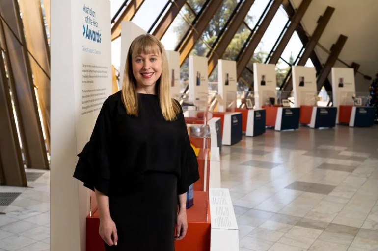 2022 Australian of the Year exhibition curator Dr Lily Withycombe