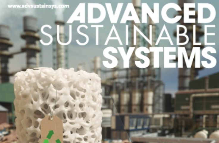 Advance sustainable systems journal cover