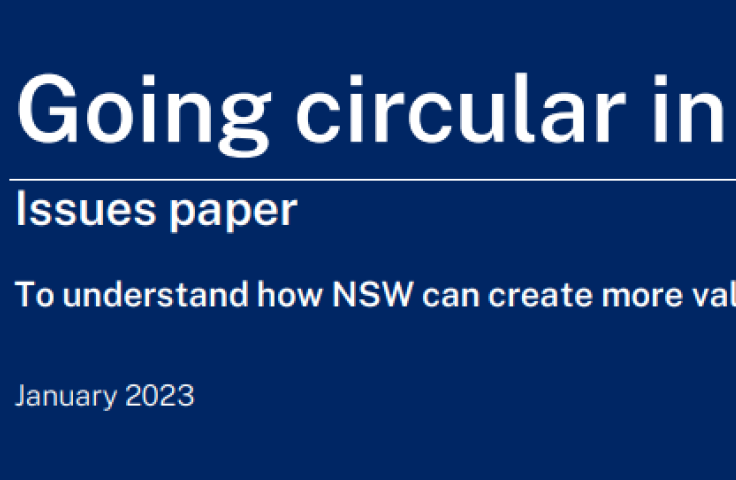 Going circular NSW discussion paper image