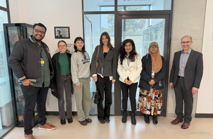 Micro plastic lab visit