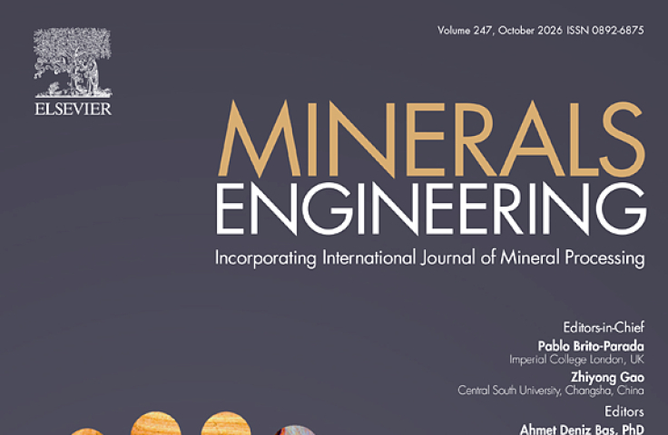 Minerals Engineering journal image